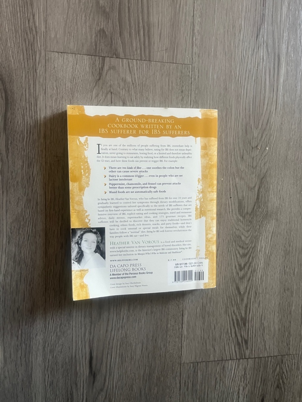 Eating for IBS Cookbook by - White/Gold Cover - Picture 2 of 2